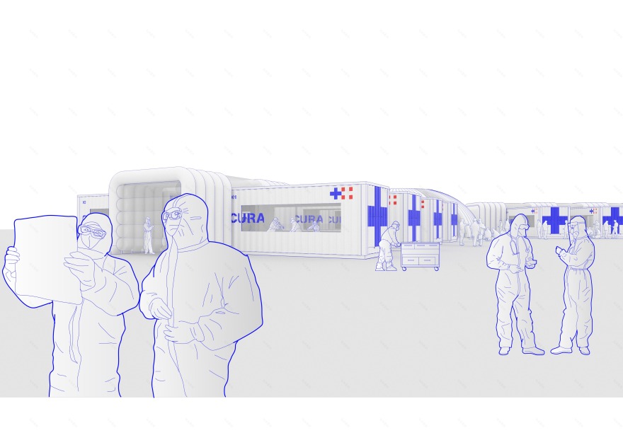 疫情下的紧急救治室·集装箱改建的 ICU 病房-27