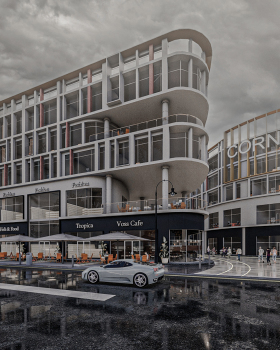 Corniche Mall – Commercial & Office Hub in New Mansoura