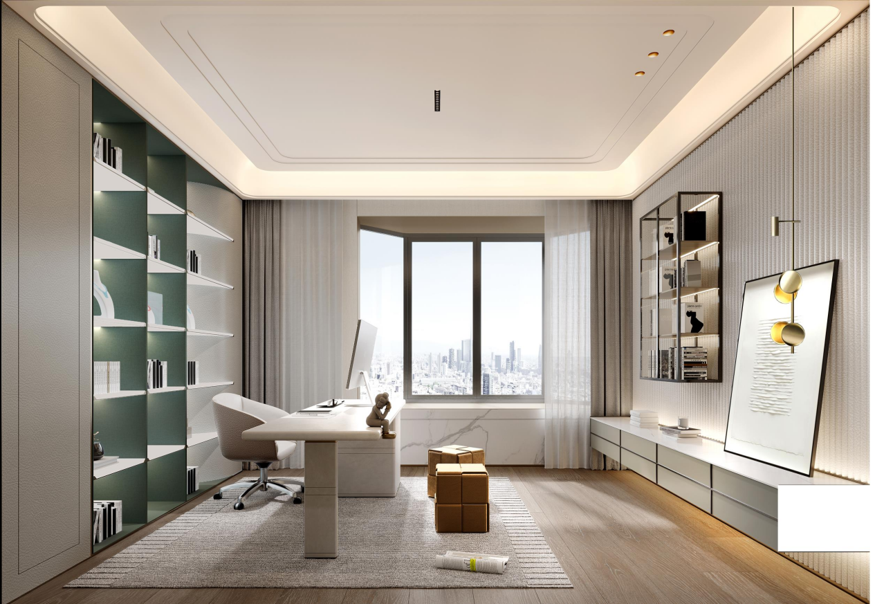 魔都陆家嘴 420㎡艺术大平层私人住宅丨中国上海丨循光空间-129