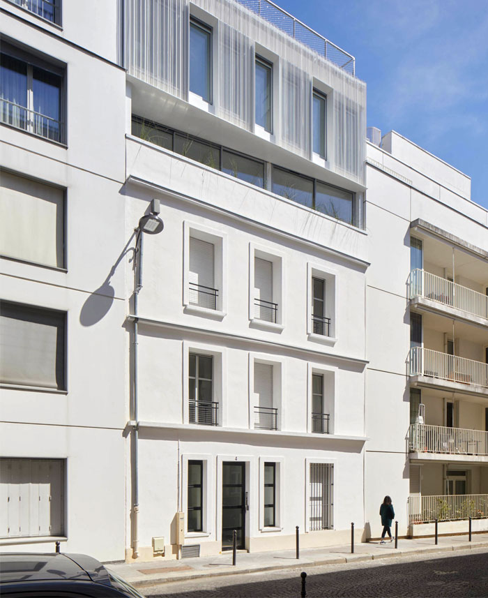 巴黎屋顶公寓建筑项目丨法国巴黎丨Rotunno Justman建筑公司-9