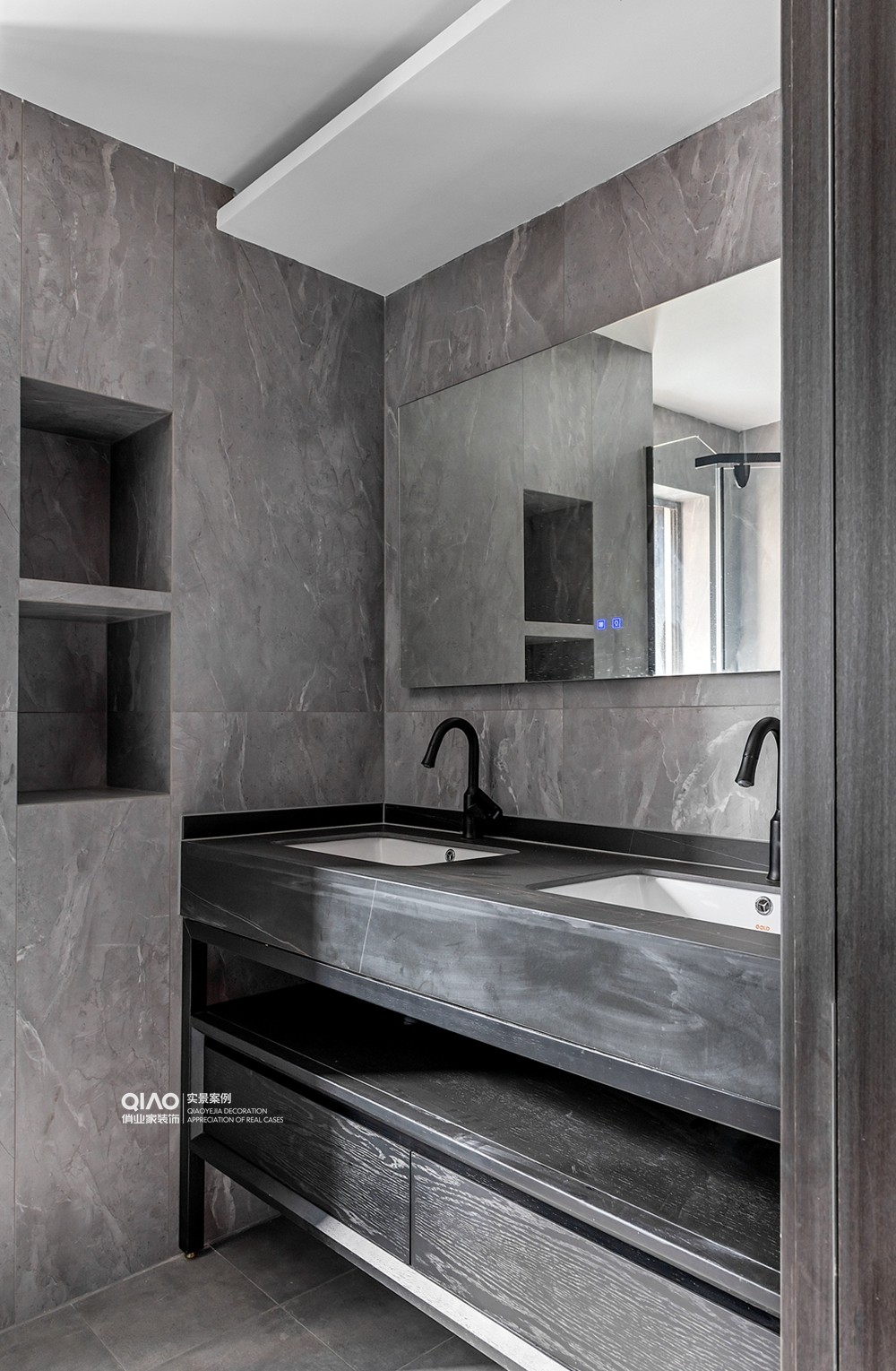 壹号湖畔现代风格装修案例丨中国重庆丨重庆俏业家装饰-43