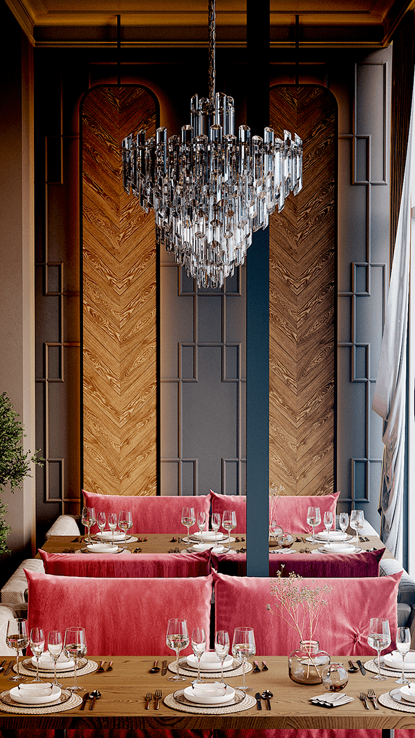 西餐厅丨哈萨克斯坦丨Aivar Zhardem | asia design-27