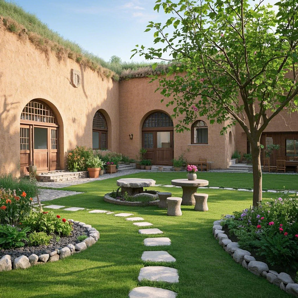 田园风花园窑洞小院设计丨中国山西-10