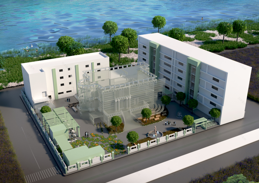 亚历山大大学美术学院(场地光学提升)丨埃及亚历山大丨Z I A D A H M E D ™ design-0