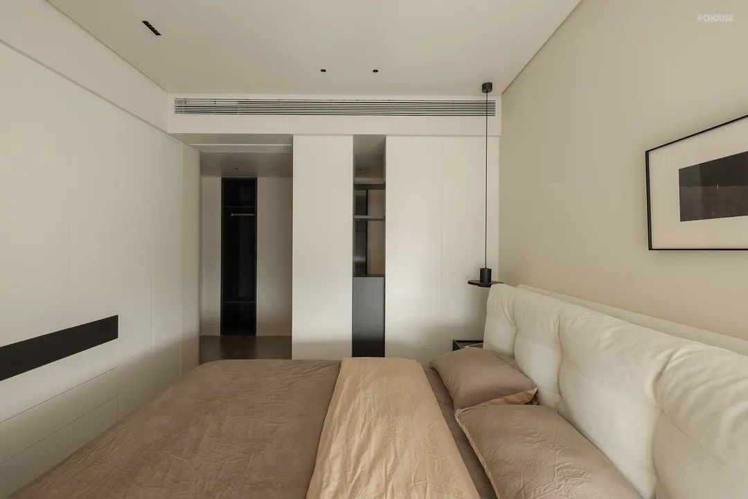 有娃家庭的现代极简风格设计-65