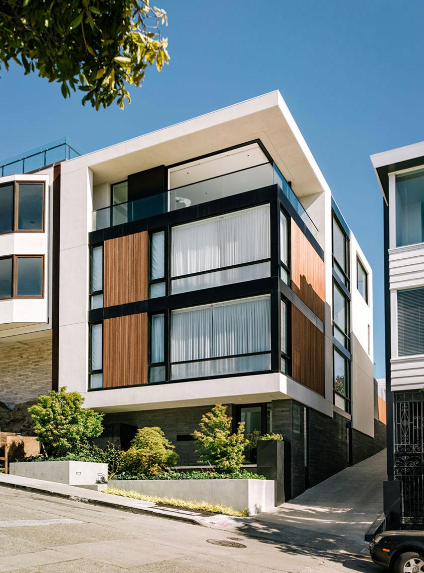 旧金山现代蝴蝶住宅-3