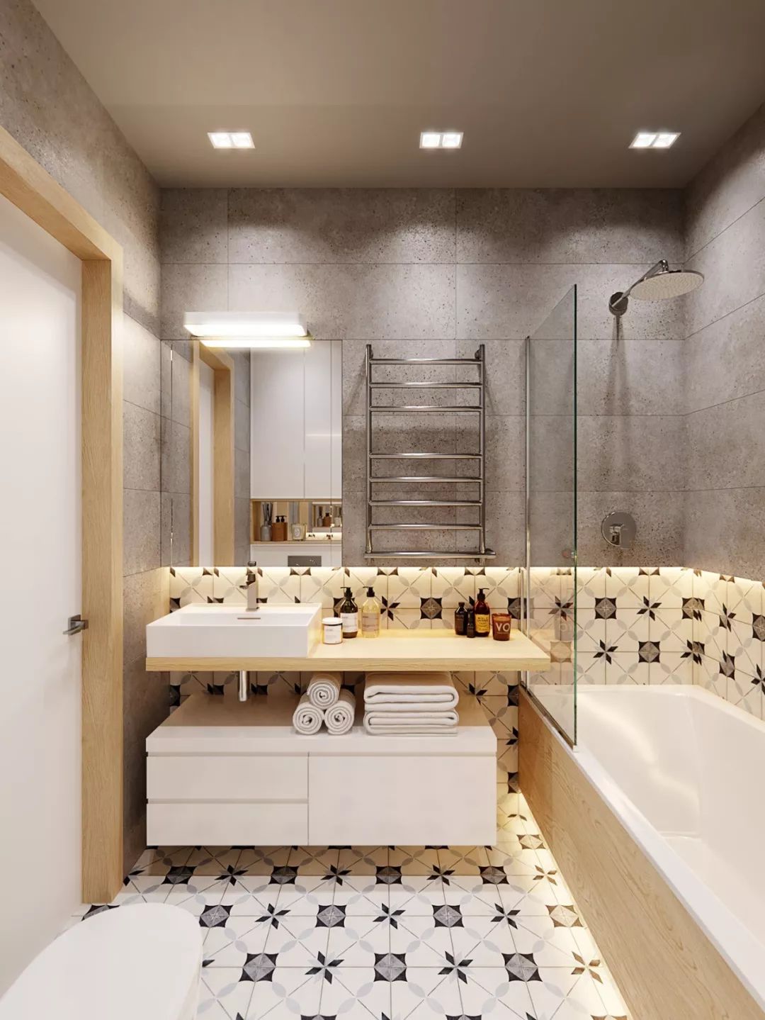 洗漱台设计新趋势，惊艳整个家！-23