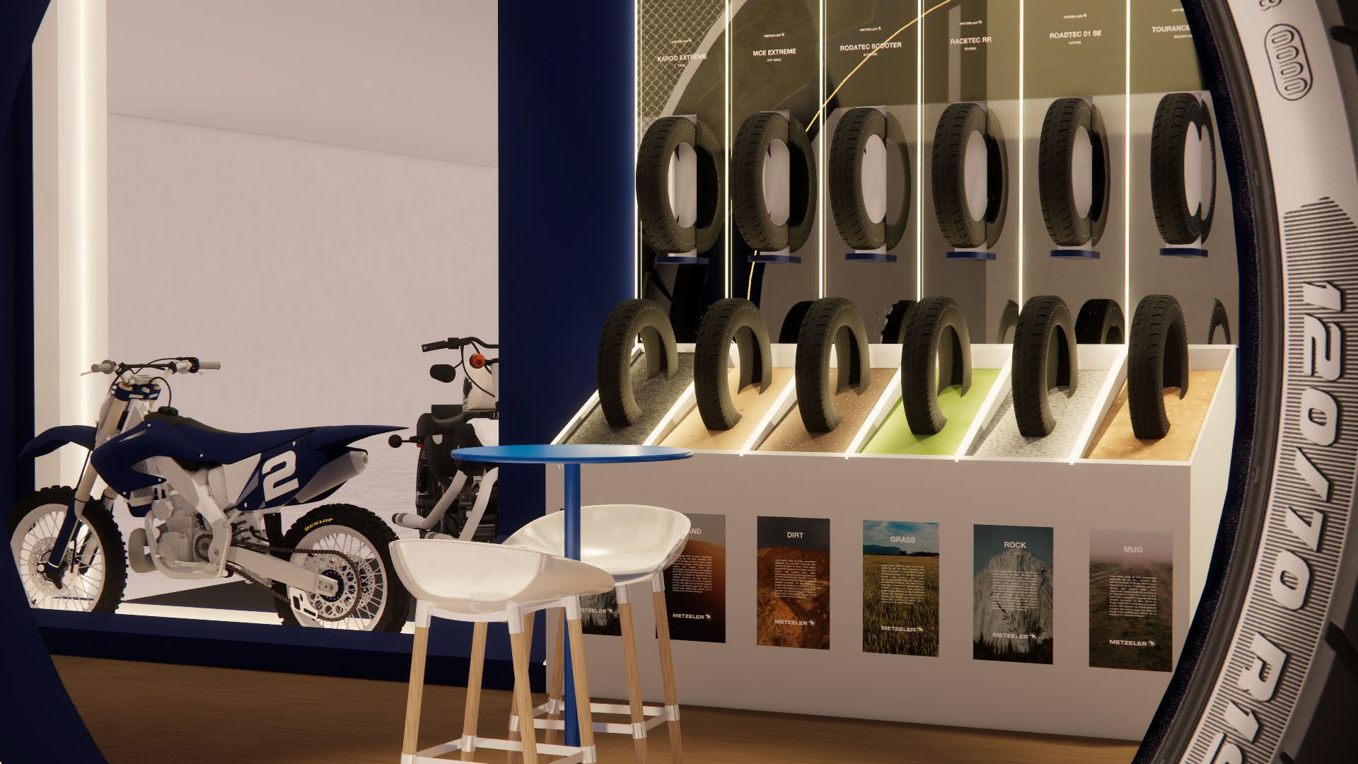 FERIA DE LAS DOS RUEDAS AKT展会展位设计-18