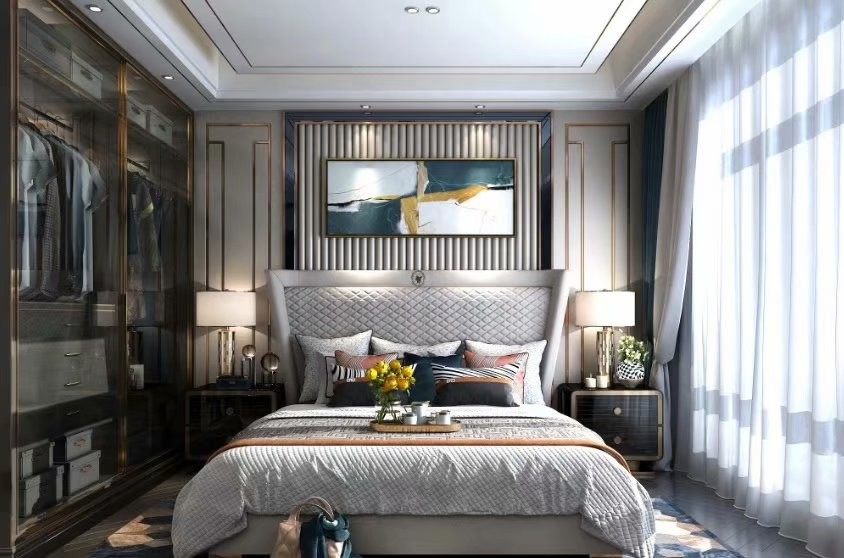 简约卧室软装搭配实例分享-12