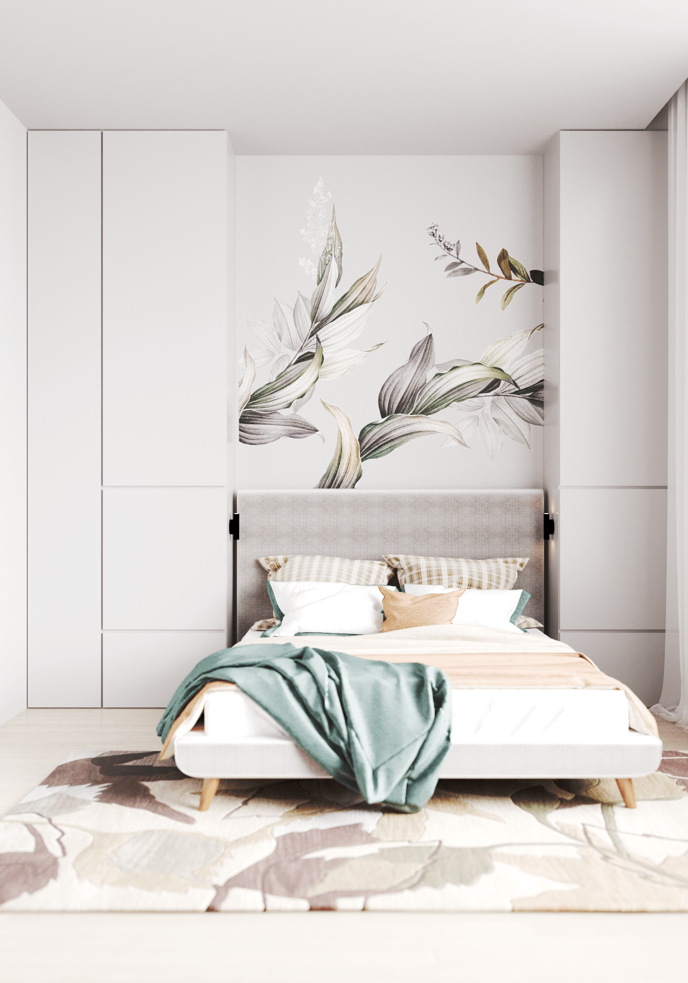 墙面艺术目录·卧室丨乌克兰敖德萨丨Maria Shiyan-6