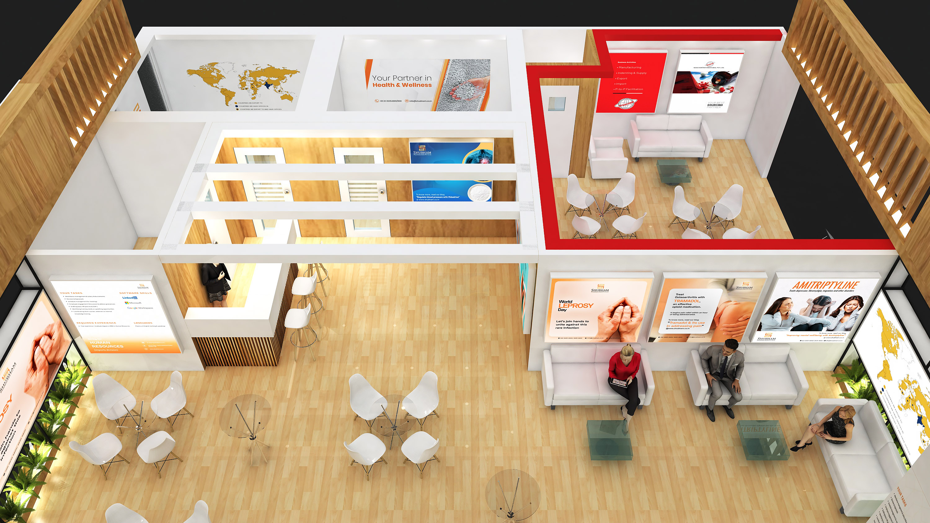 SHUBHAM 12X12M STALL DESIGGN IN MUMBAI-8