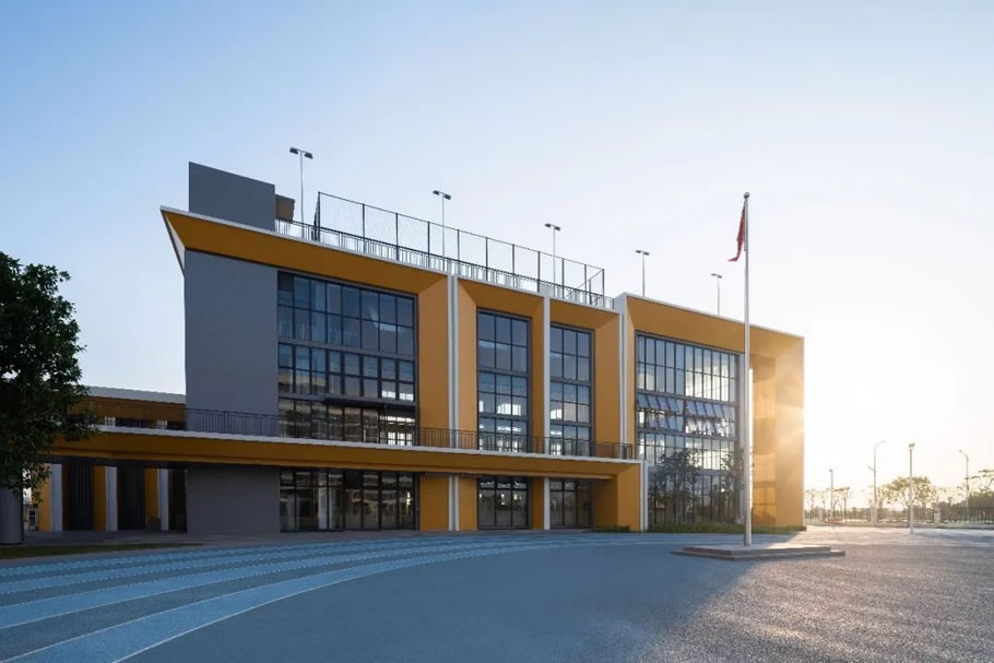 华东师范大学附属顺德美的学校(一期)丨中国佛山丨广东天元建筑设计有限公司(睿住天元)-55