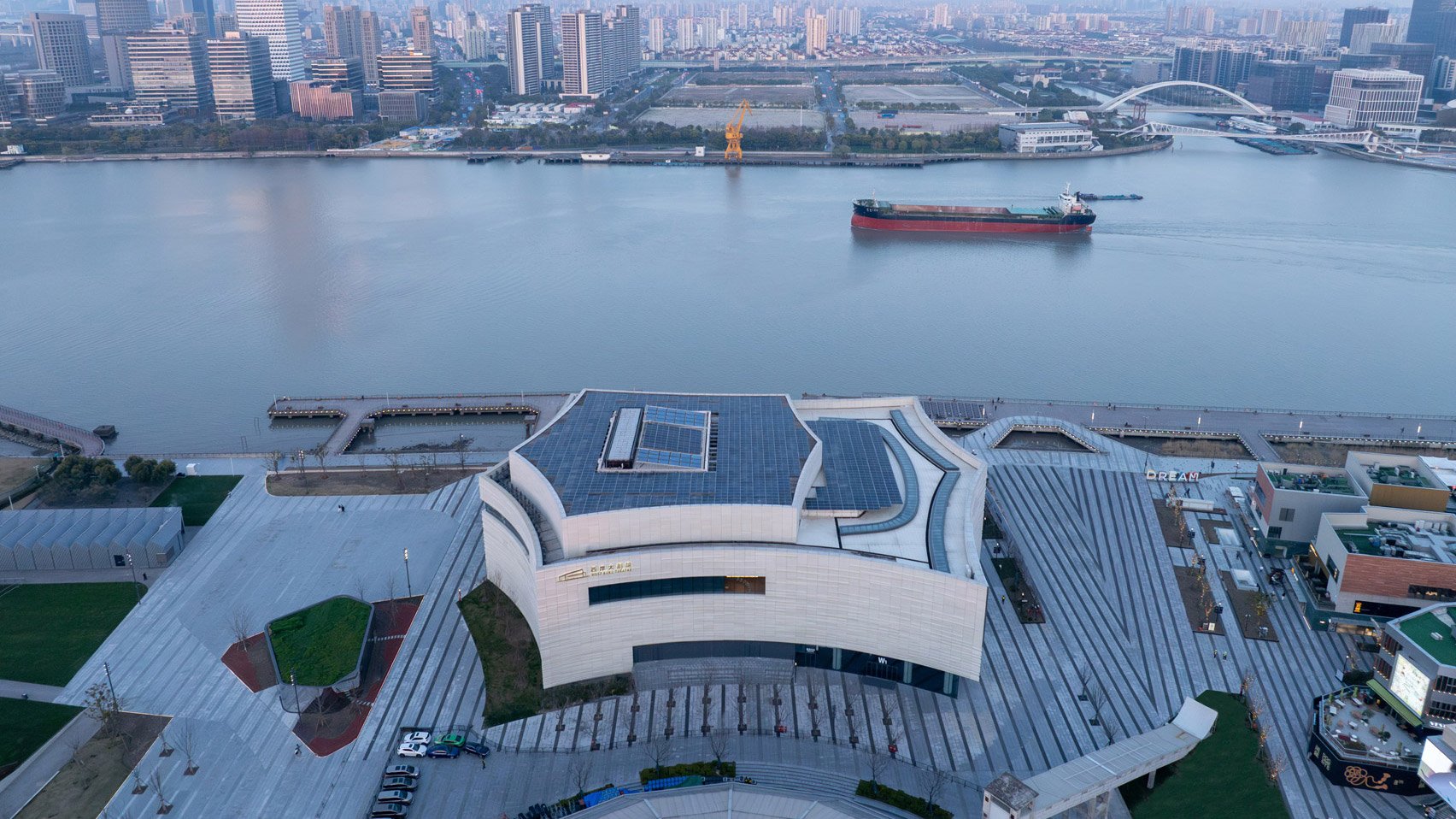 West Bund Grand Theatre(西外滩大剧院)丨中国上海丨Schmidt Hammer Lassen,本地相关设计机构-0