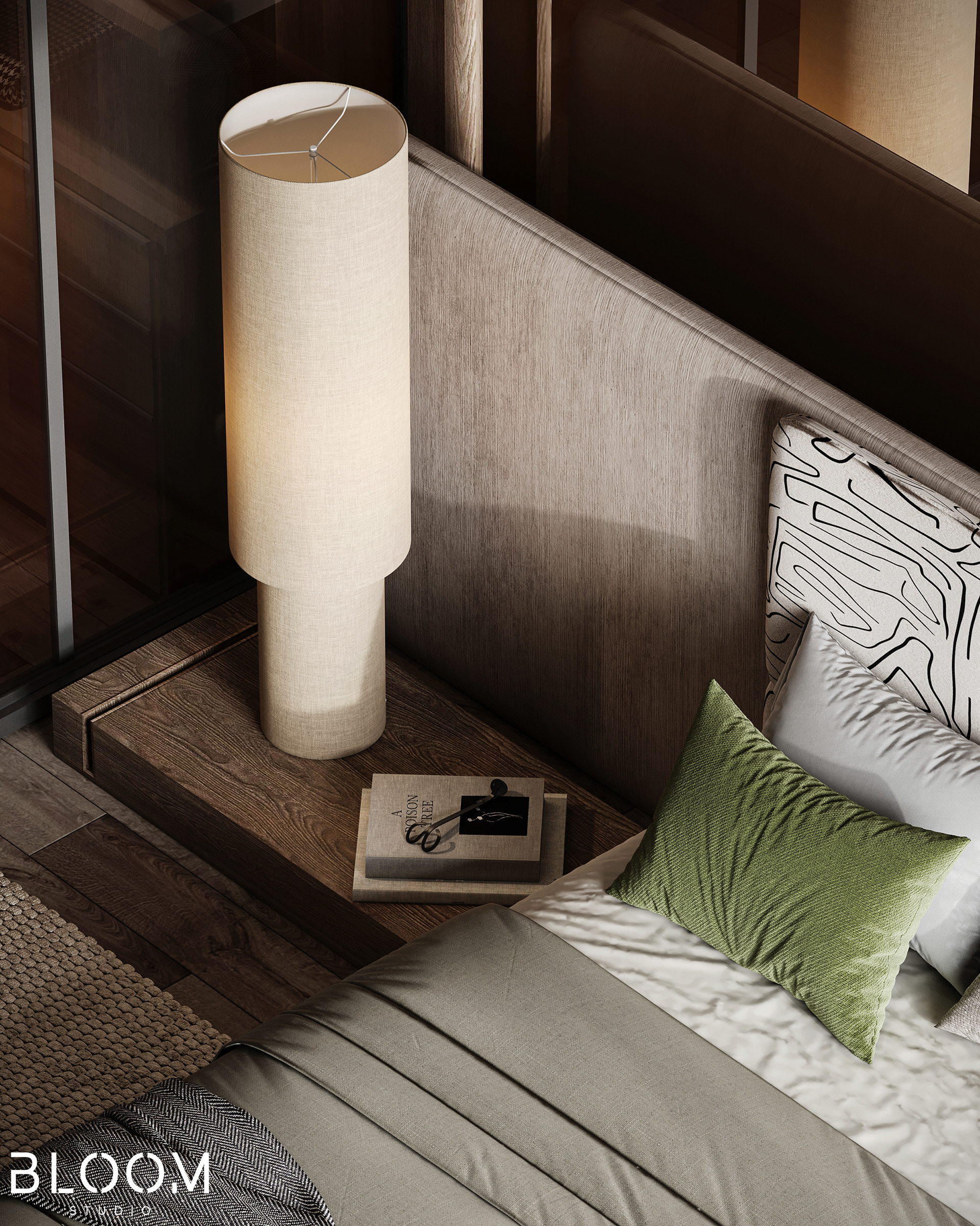 主卧室丨沙特阿拉伯丨Bloom Studio-16