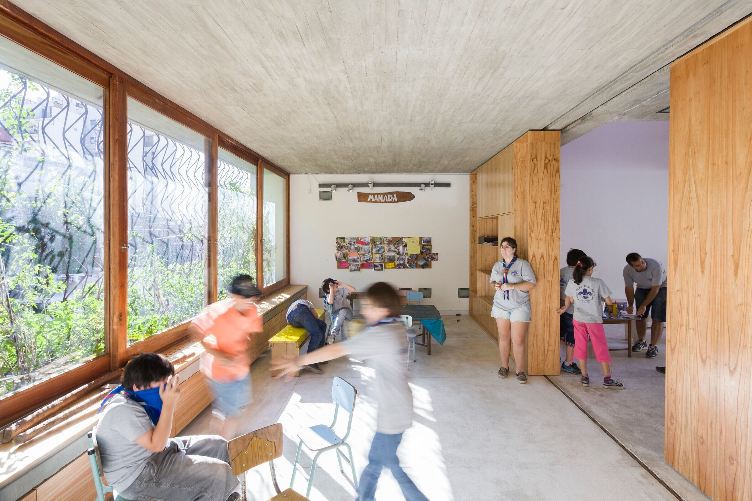 阿根廷 Scout House 绿色生态室内设计丨Argentina-29