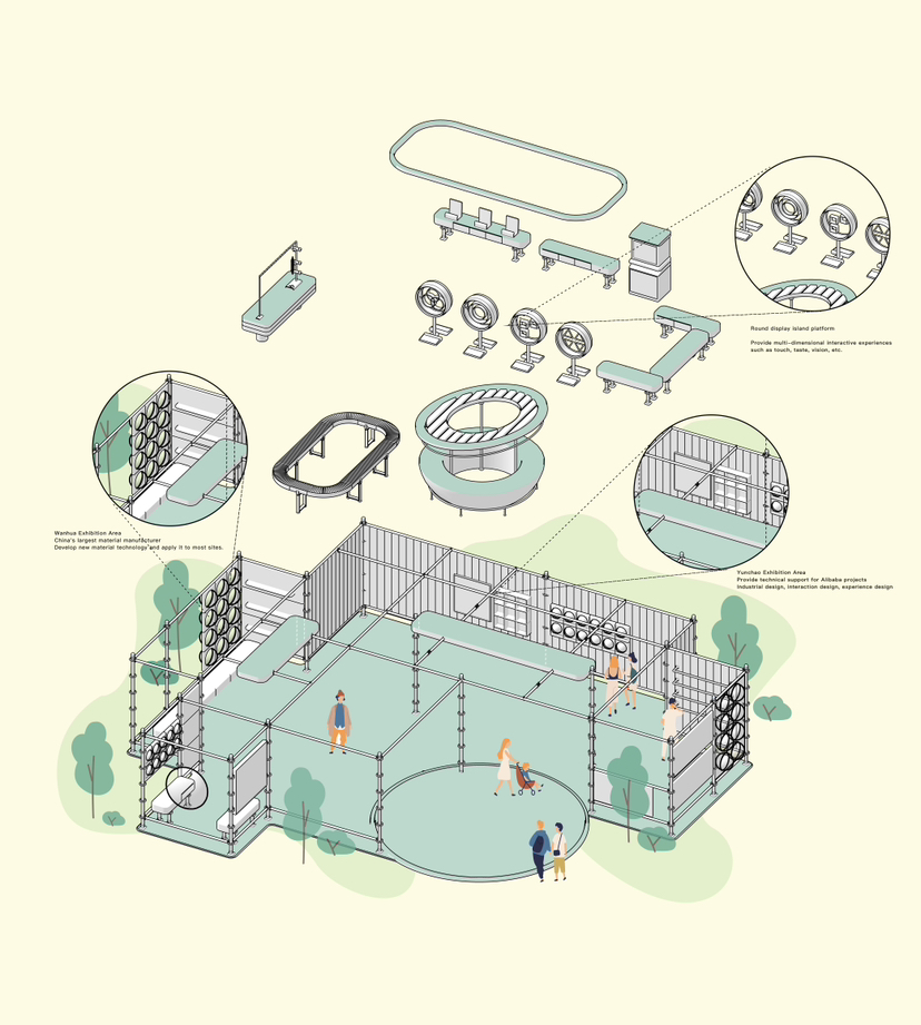 Alibaba新材料体验空间设计-6