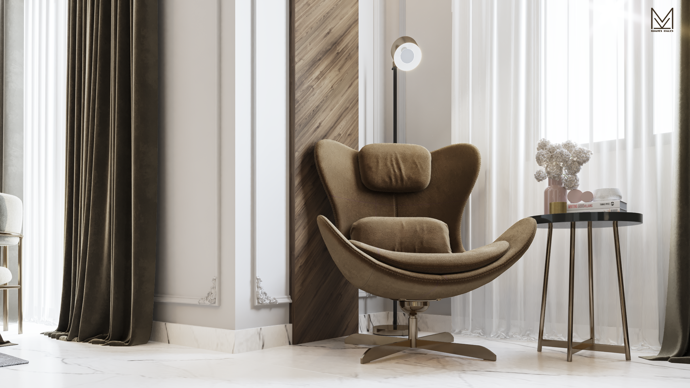 接待设计丨埃及开罗丨Mohamed Khaled designs  MKD-9