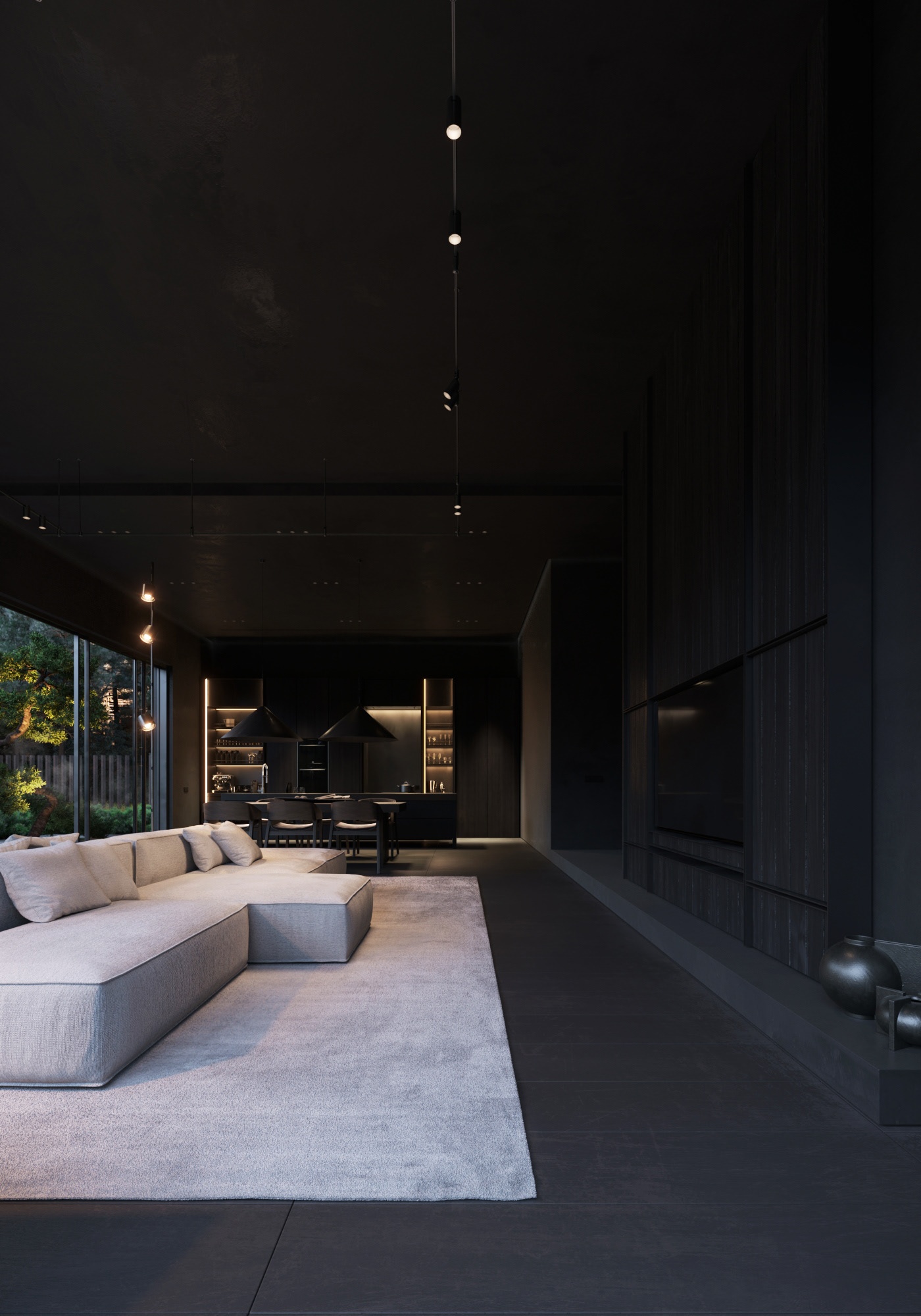 高级黑独立豪宅 ： ELKY｜Mikhail Bykov-8