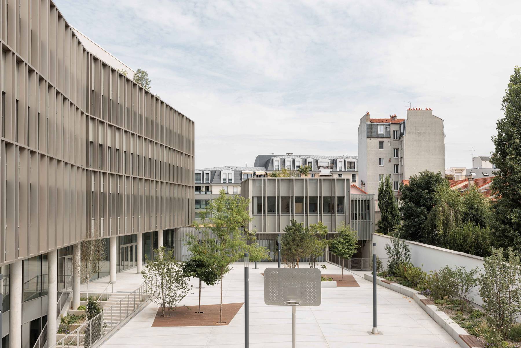Vincennes国际高中丨Ateliers 2,3,4,（建筑+景观）等多团队-32