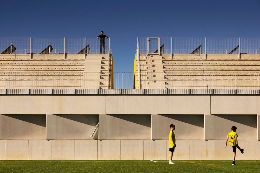 Aveiro 市体育场看台大楼训练综合体丨葡萄牙丨SUMMARY-20