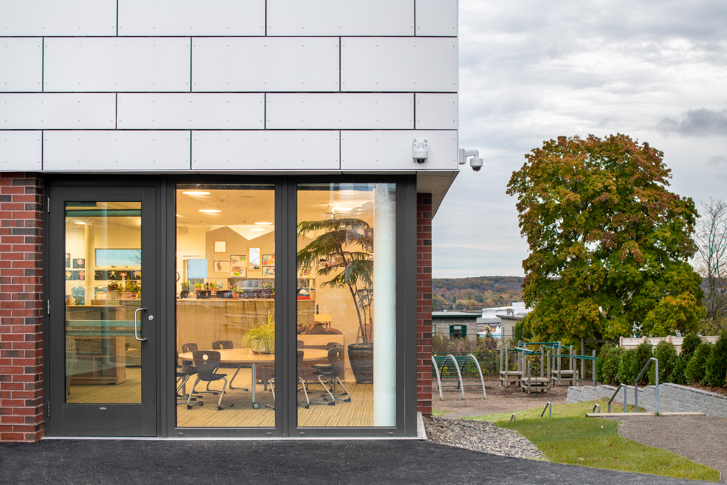 美国韦恩弗利特中学丨美国波特兰丨Simons Architects-19