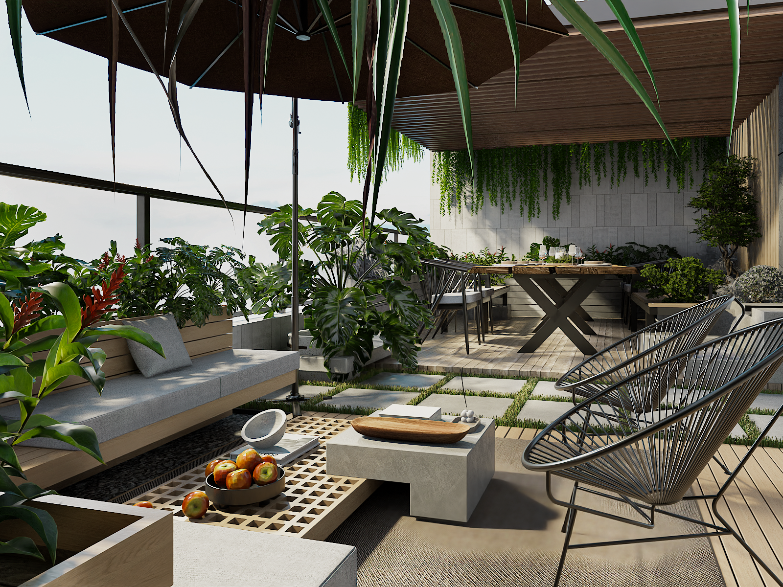 sân thượng wc phụ phòng giặt-5