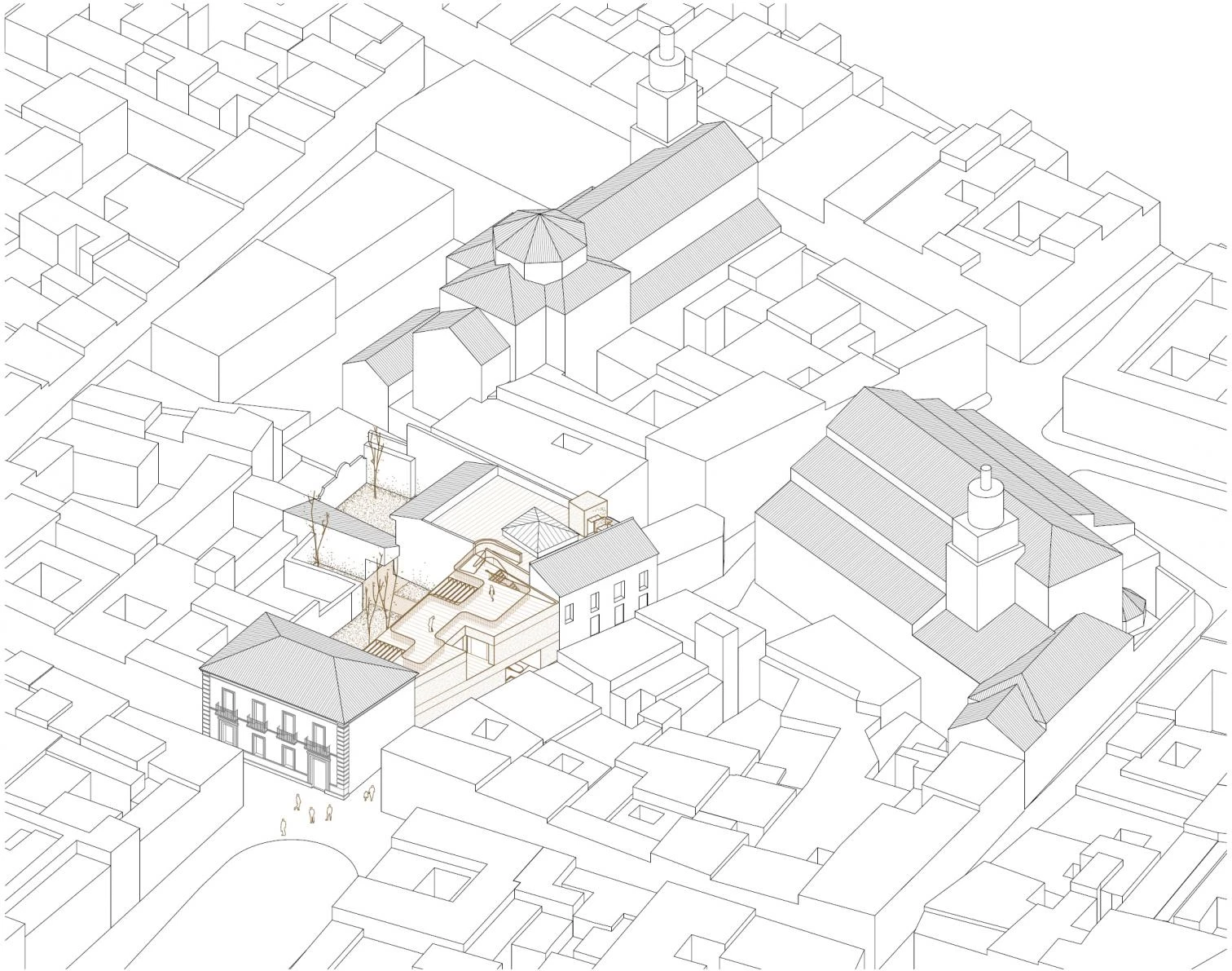 Fuentes de Andalucía 市政府大楼修复与扩建项目丨西班牙塞维利亚-20