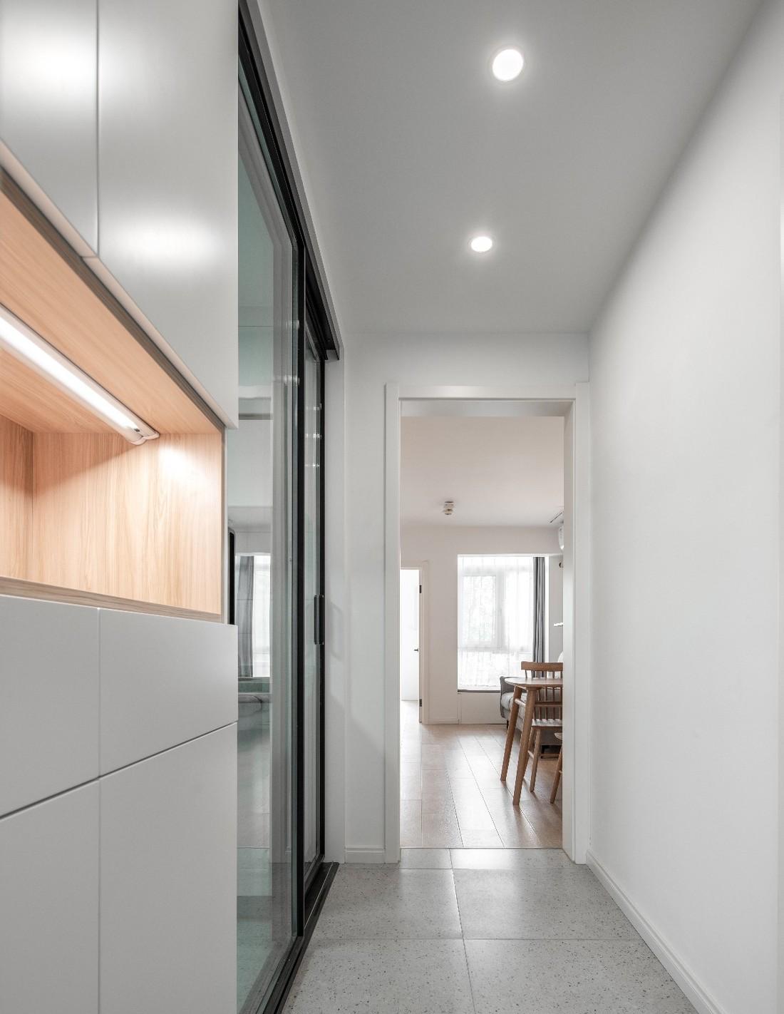 青橙设计 · 温暖简约的平层之家-22