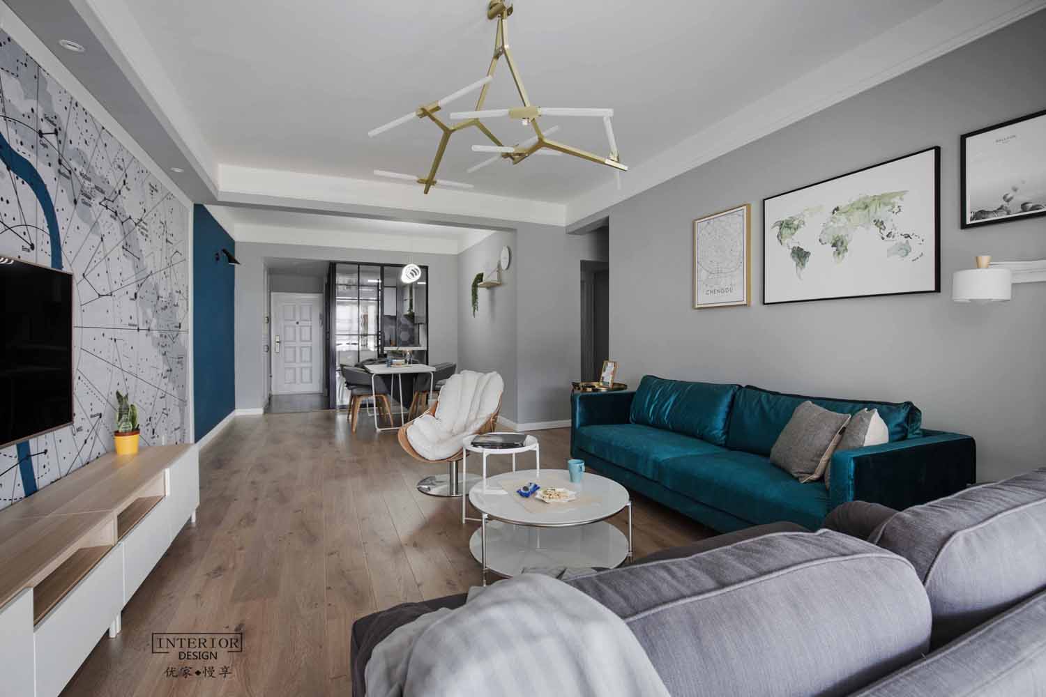 成都 125 平北欧风私宅 · 爱的星空,家的温暖-25