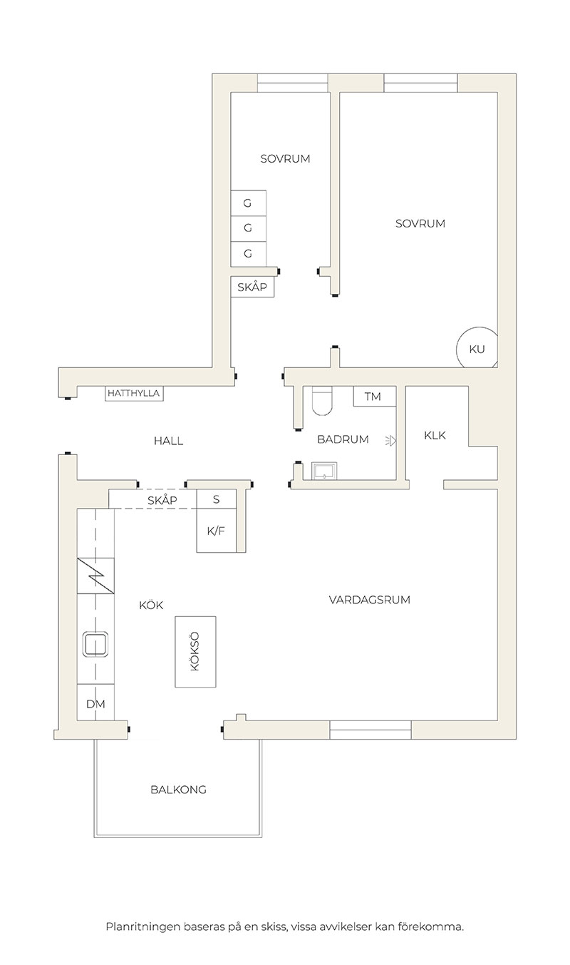 斯德哥尔摩 61 平米深蓝公寓 | 优雅的北欧小窝-22