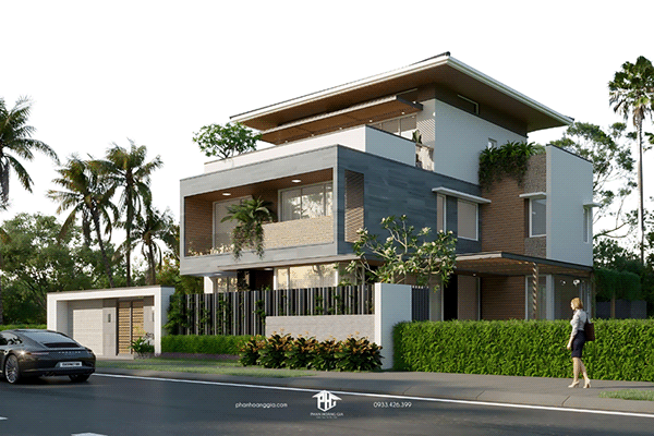 Biệt thự mái thái - Phan Hoàng Gia-0