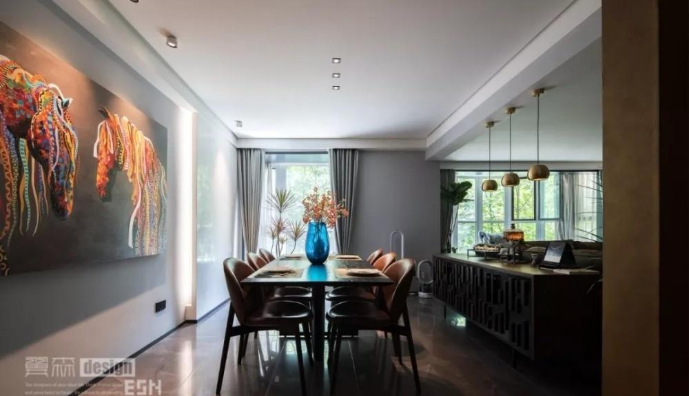 浐灞半岛精致简约家居,设计师翼森的空间魔法-35