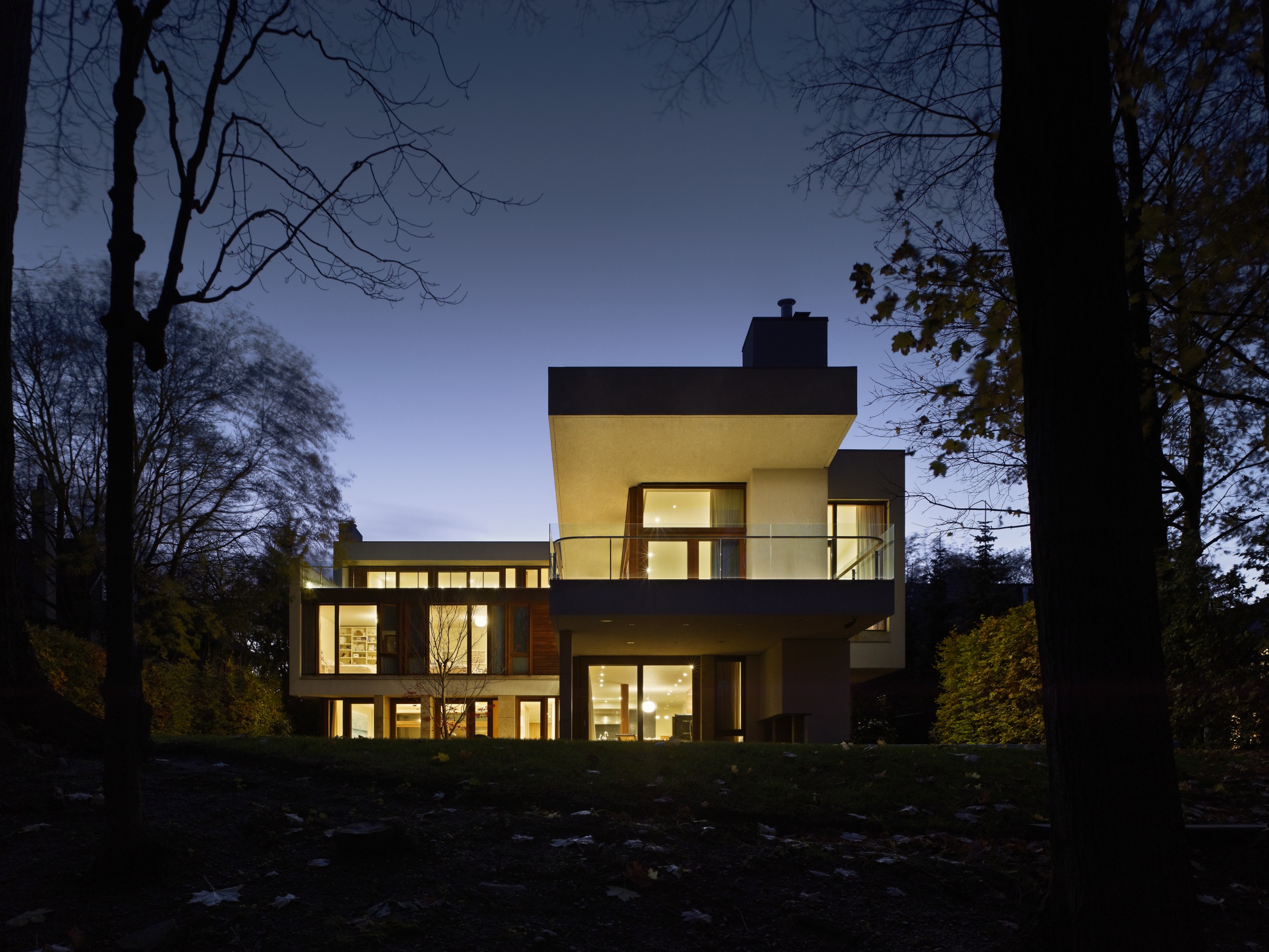 峡谷住宅（峡谷别墅）丨加拿大多伦多丨Hariri Pontarini Architects-32