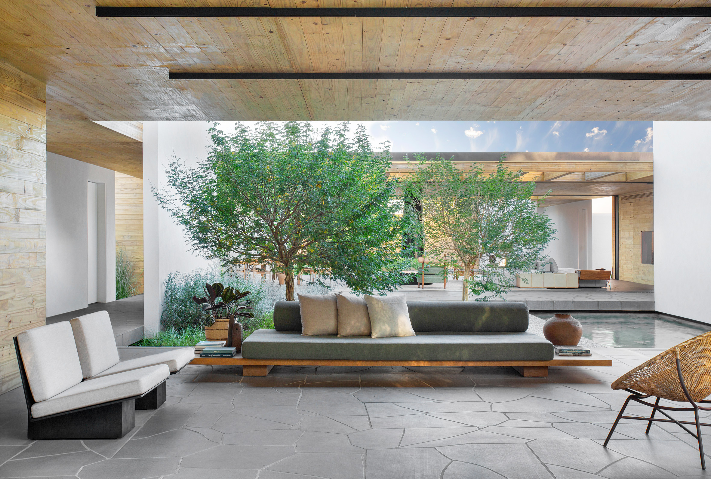 巴西圣保罗的 Jatobá House | 乡村度假别墅，与自然和谐共处-21