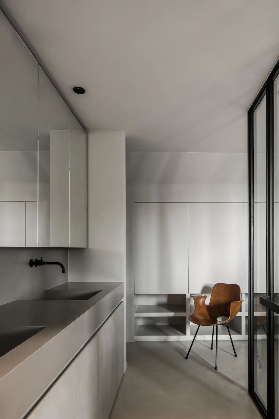 比利时极简主义住宅丨Pieter Vanrenterghem-41