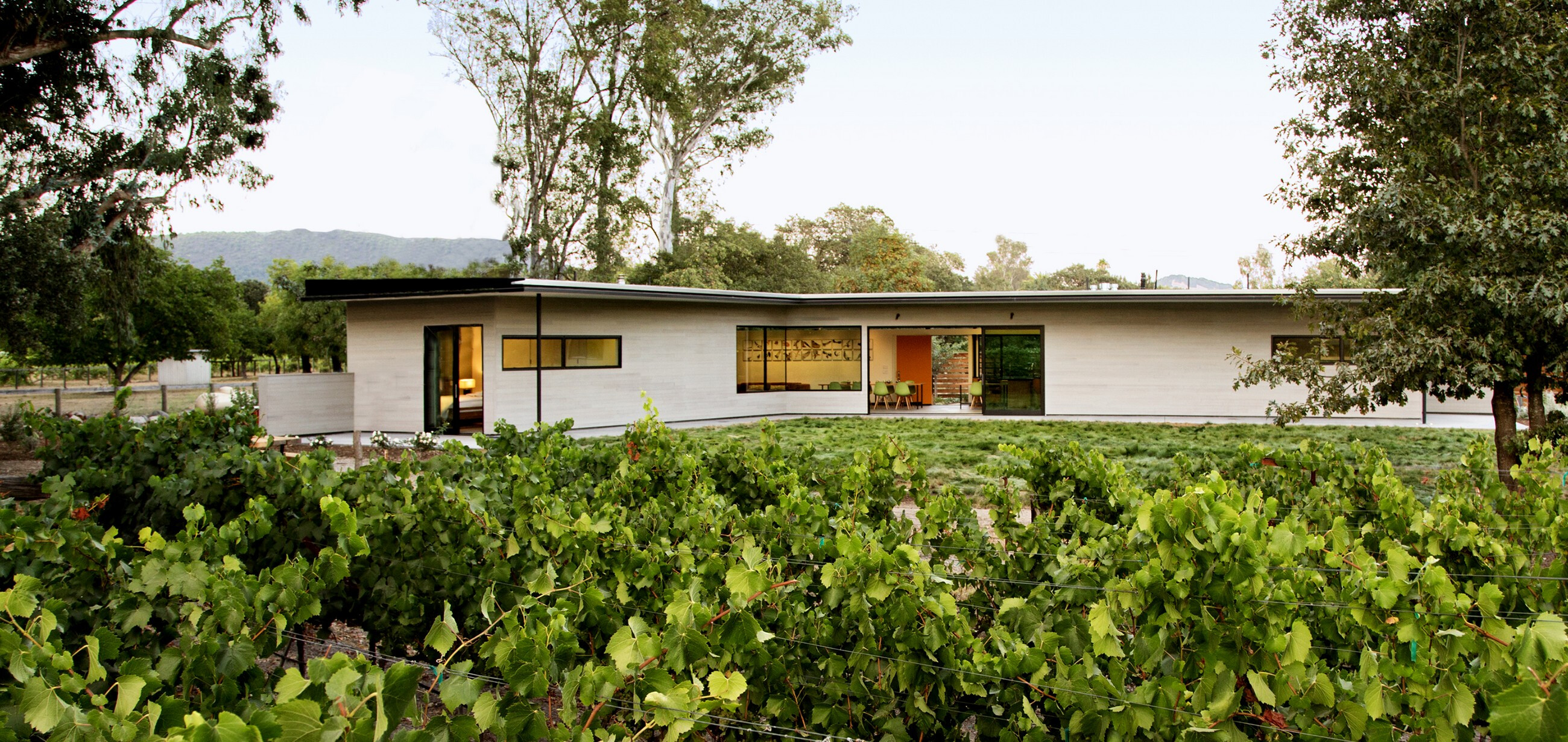 酒庄旁的定制家园——Schwartz and Architecture 的简约环保设计-19