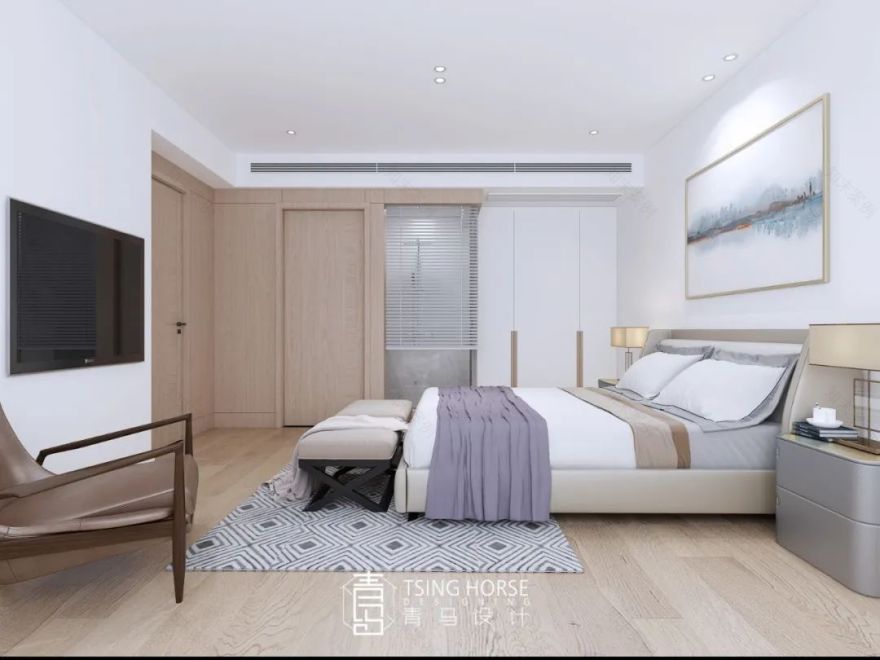 逸翠园四期·现代轻奢复式空间丨青马别墅空间设计-46