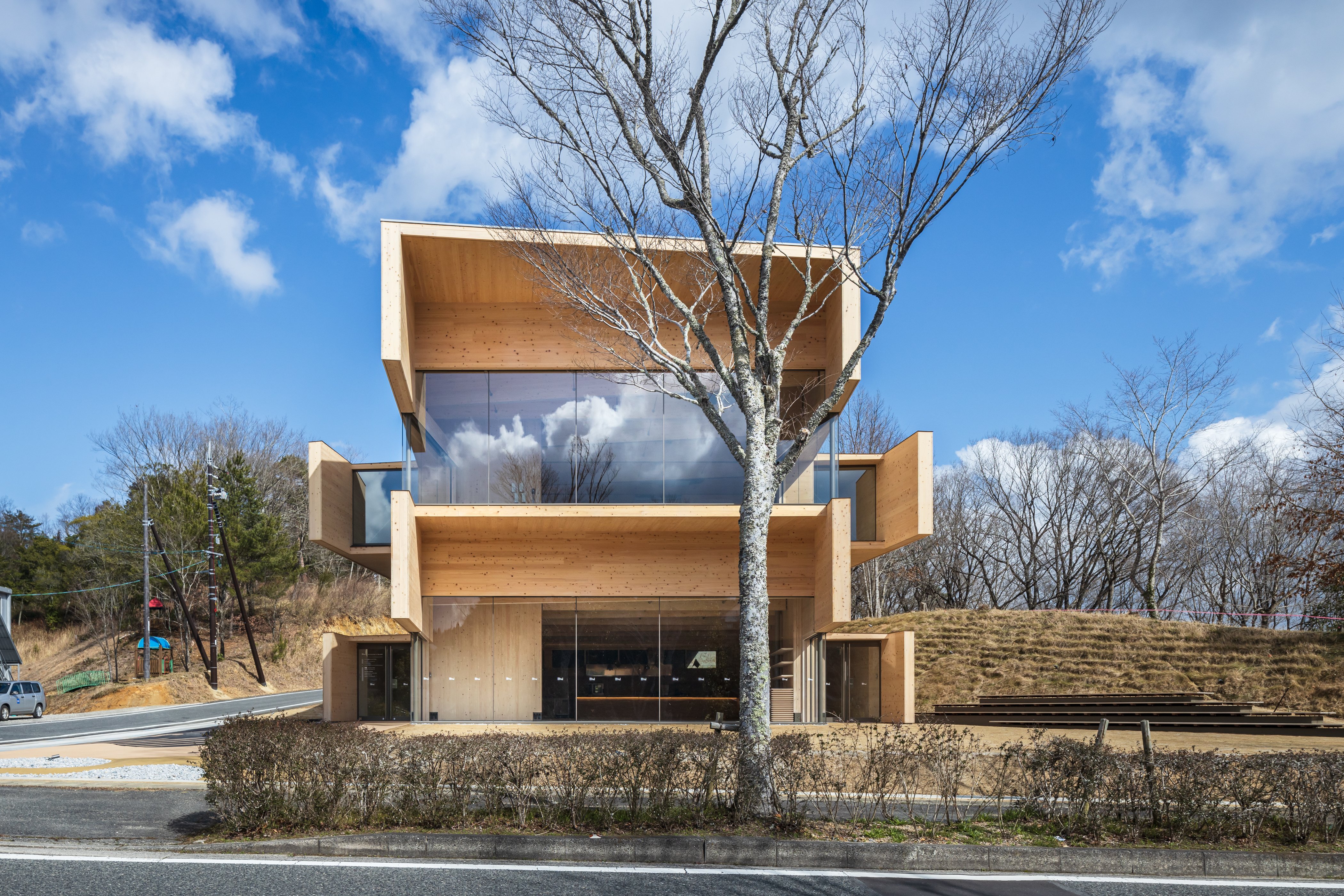 Systems Nakashima 社区交流和创造设施丨日本丨Kengo Kuma and associates-3