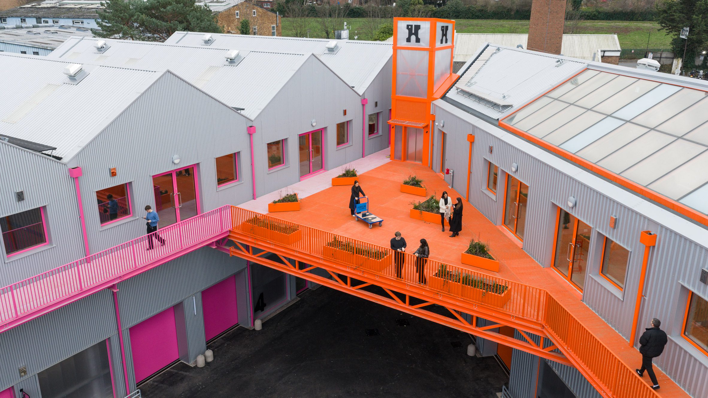 Florentia Village创意中心扩建项目丨英国伦敦丨Turner Works建筑工作室-15