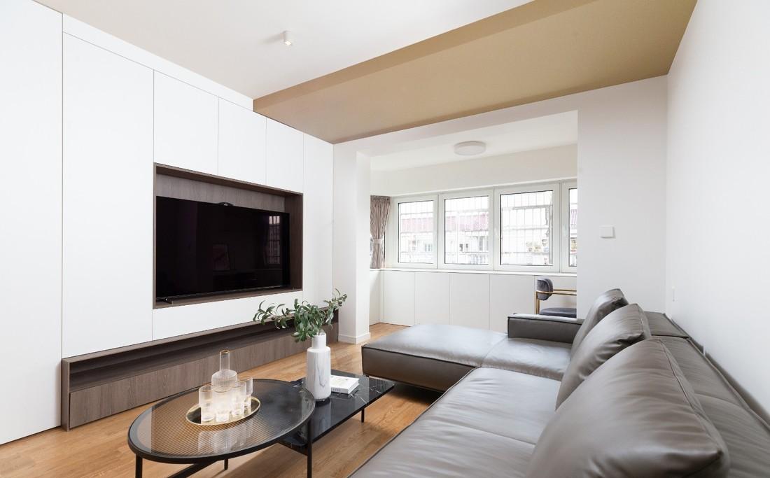 现代极简风“超爱囤货屋主”的家 | 隐藏与开放的空间设计-6