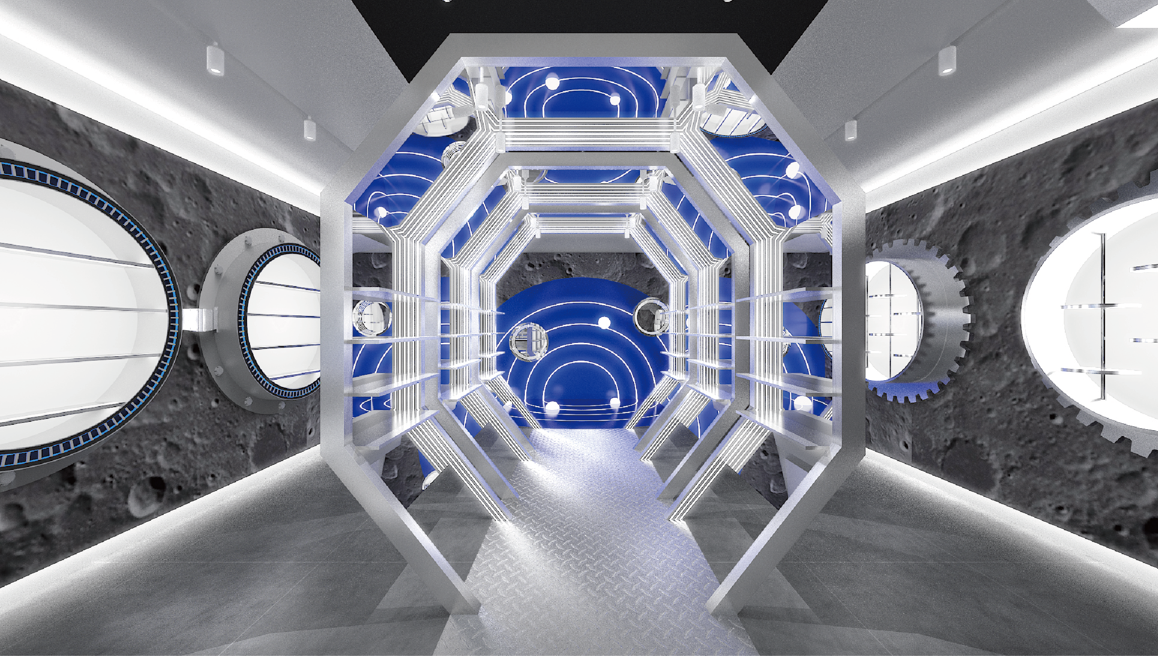 《粉港》美妆品牌空间设计品牌设计-14