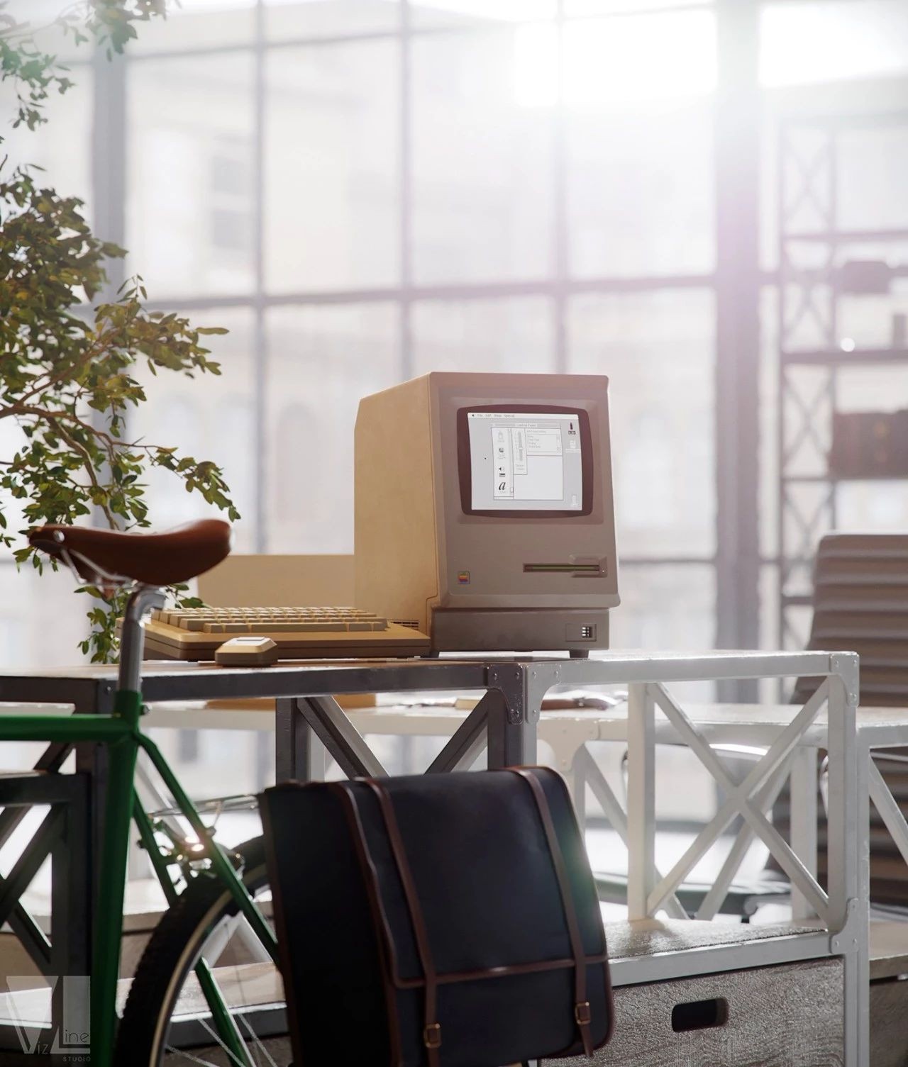 看看这工业风LOFT的效果图丨别拿照片骗我-33