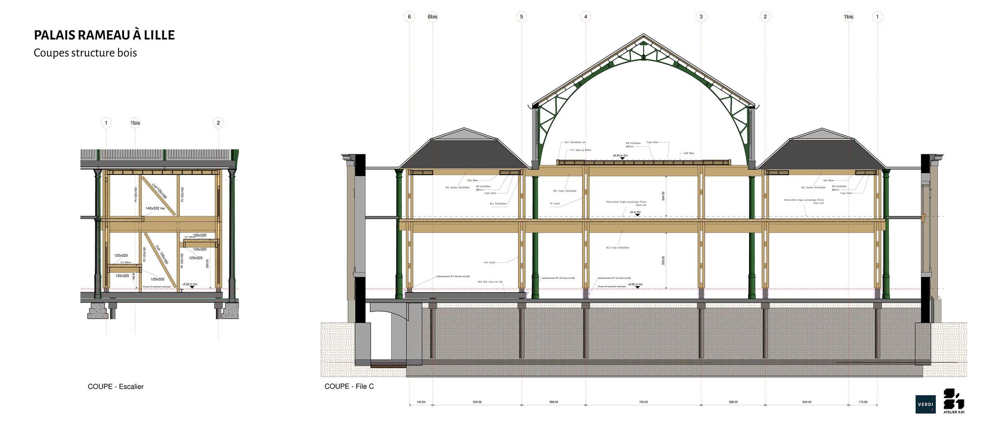 Palais Rameau 修复项目丨法国里尔丨Atelier 9.81-40