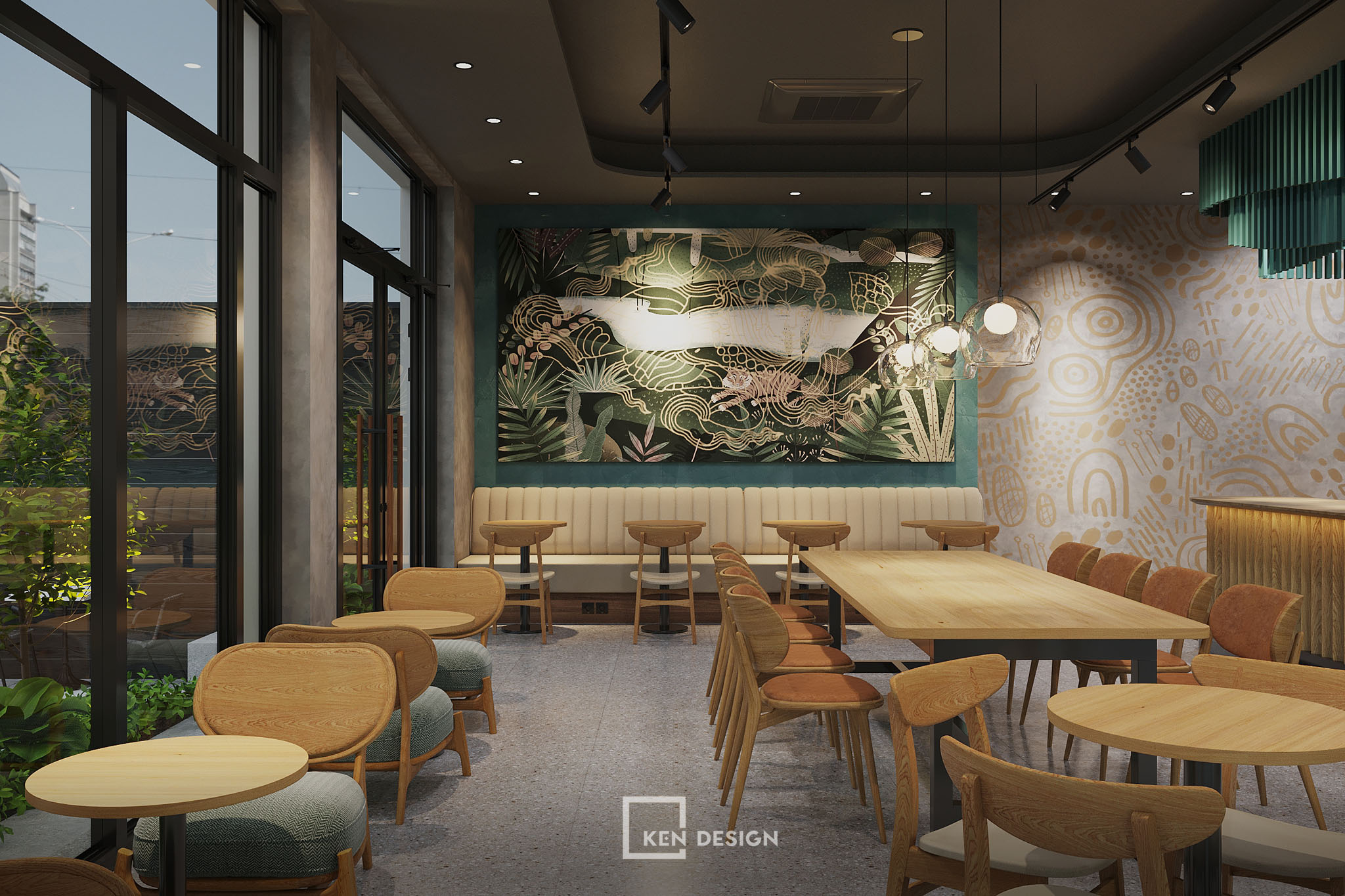 MT Collection咖啡馆设计项目丨越南丨KenDesign-23