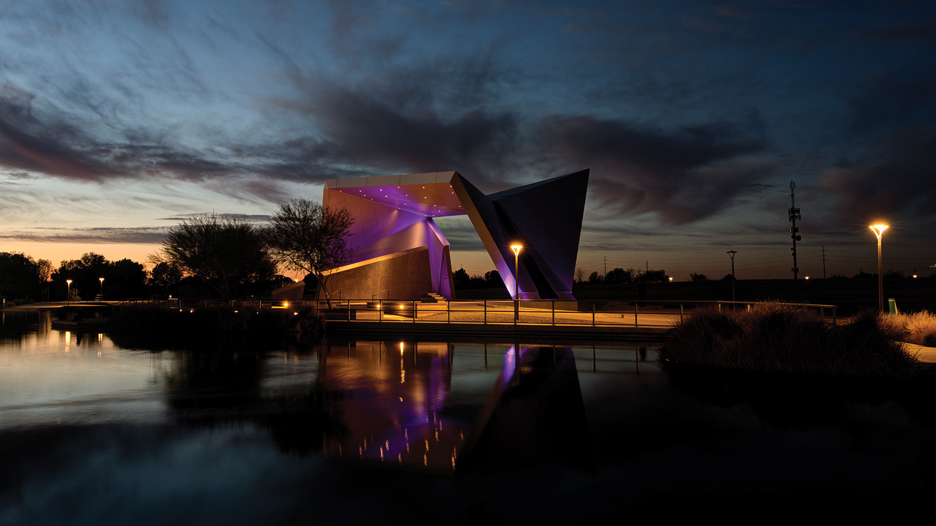 吉尔伯特地区公园圆形露天剧场丨Acuity Brands-18