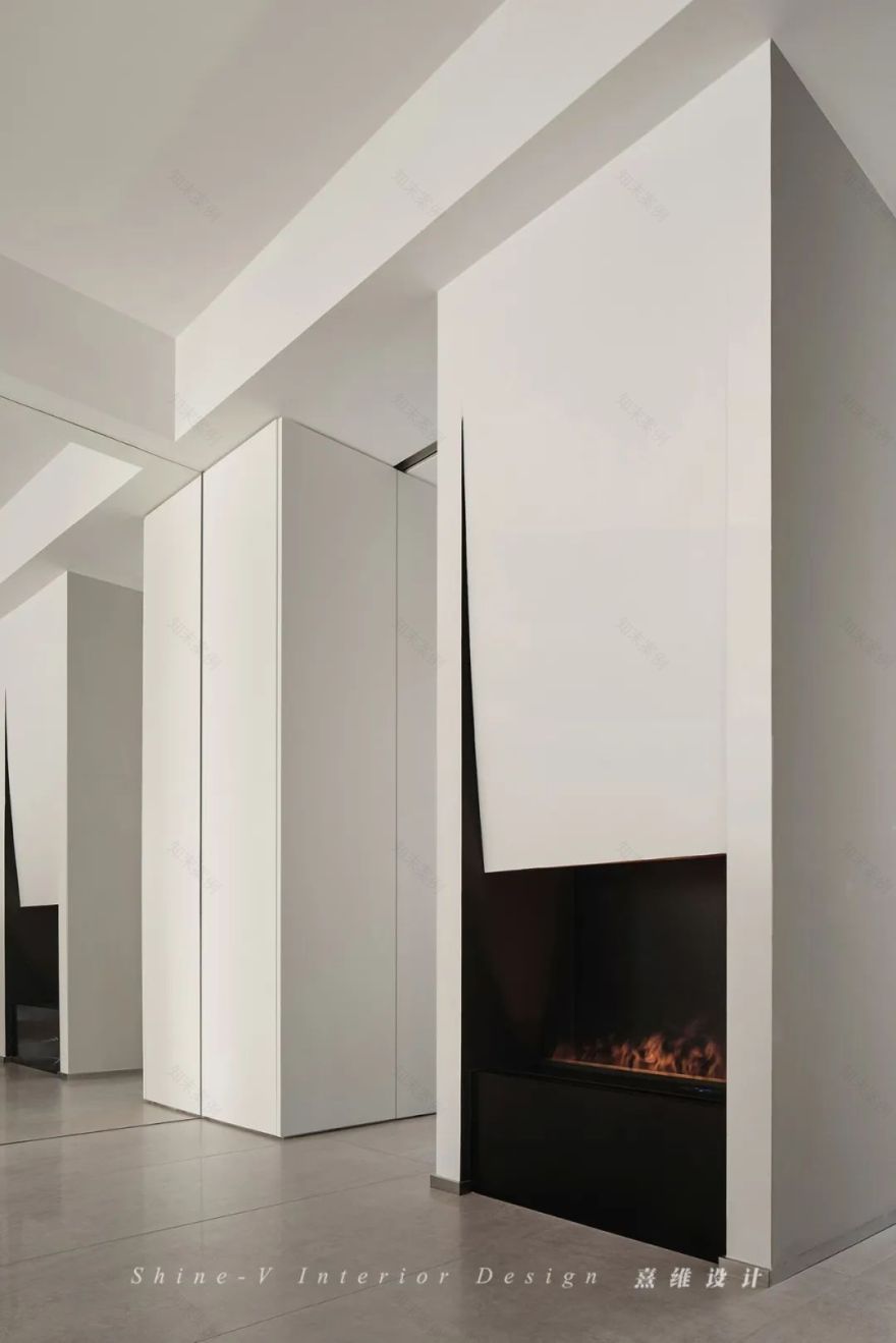 逾白 · 115㎡纯白空间,开放式客餐设计丨中国南京丨熹维设计-65