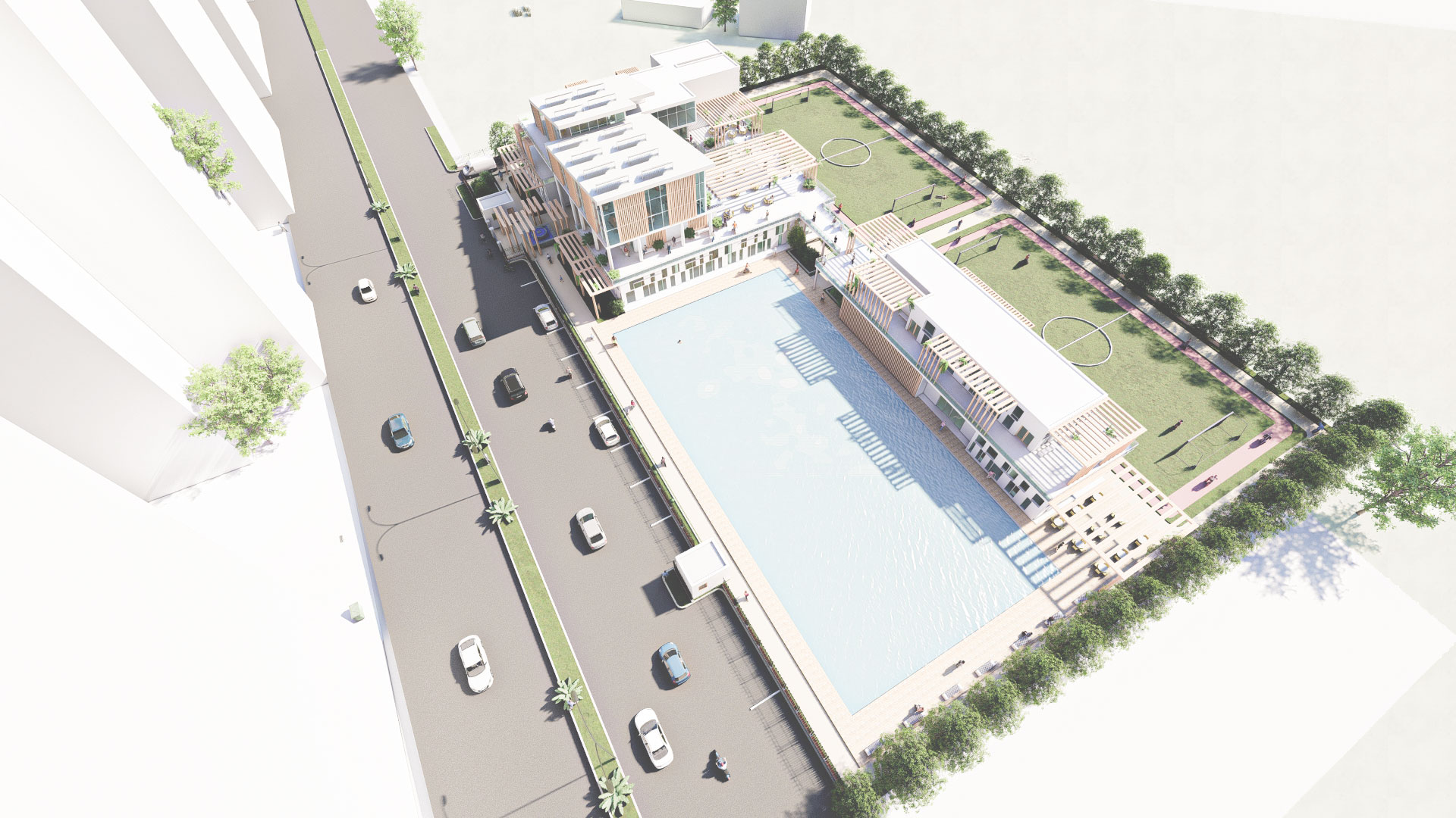 青少年关怀中心丨埃及开罗丨开罗大学建筑系-0