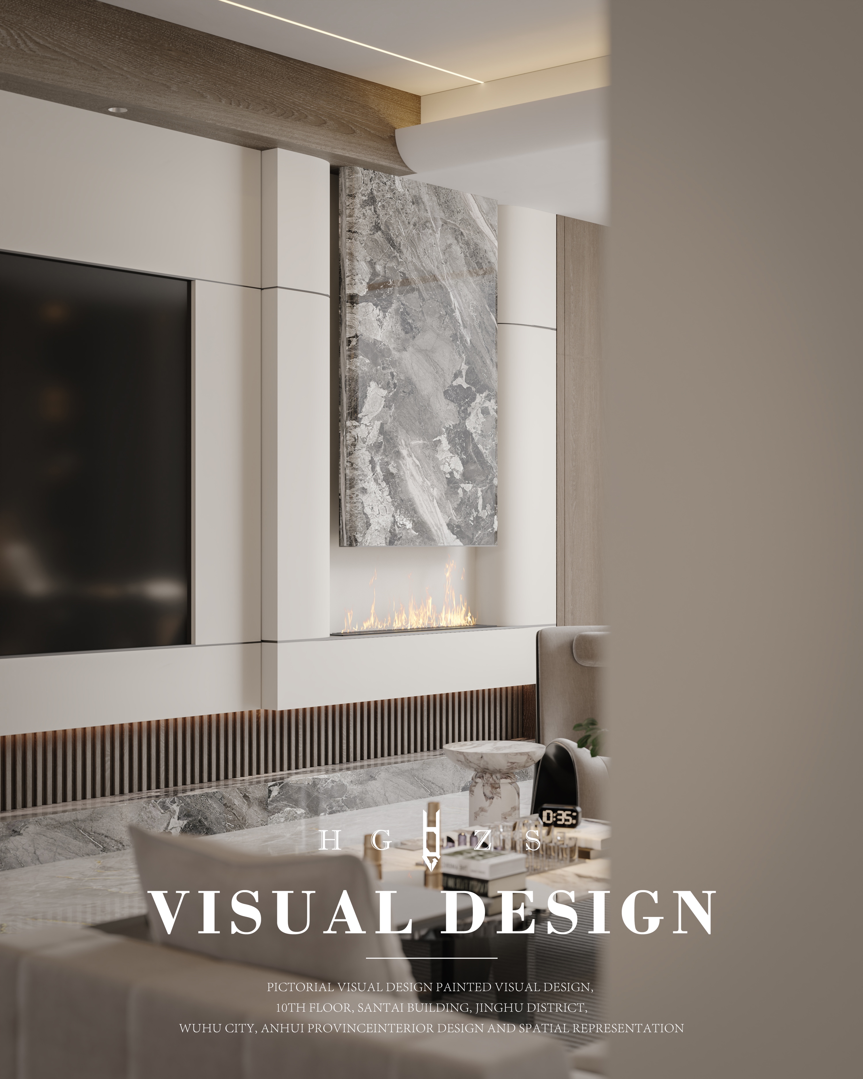 绘感视觉设计 | 现代轻奢客餐厅-6