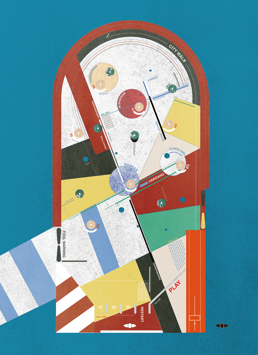 城市弹球机丨韩国首尔丨Studio Heech-48