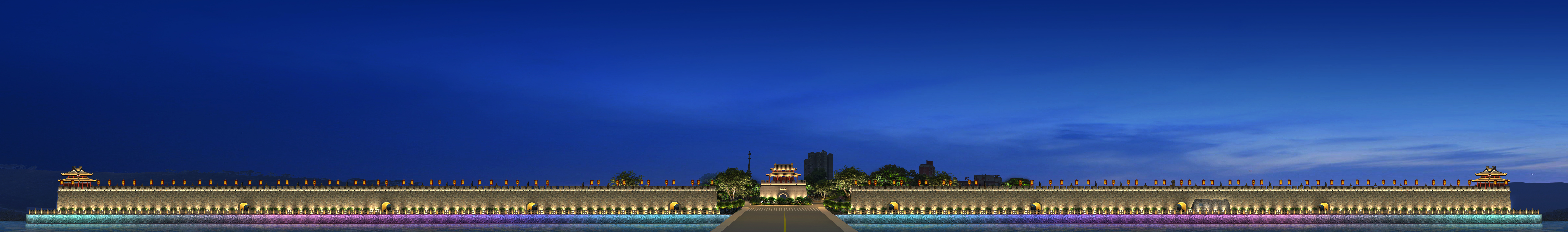 邓州古城灯光部分设计-0